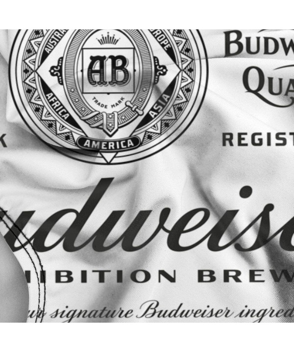 Women's Budweiser Swimsuit High Cut Low Back One Piece Swimwear Bathing Suits - Budwise Beer2 - C0199UKA5AD $26.83-One-Pieces