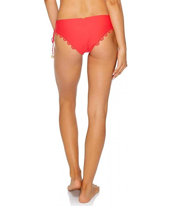 Rojo Noches DE Sevilla LACE Trim Drawstring Moderate Bottom - CL18R2L7HOE $29.20-Bottoms