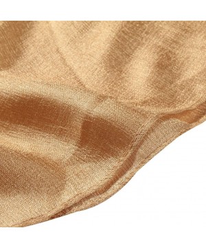 Womens Scarf Shawl Fashion Lightweight Soft Large Swim Cover up Thin Scarf Head Wrap - 00 Sikly Gold - CE18I8EMNRX $12.73-Cov...