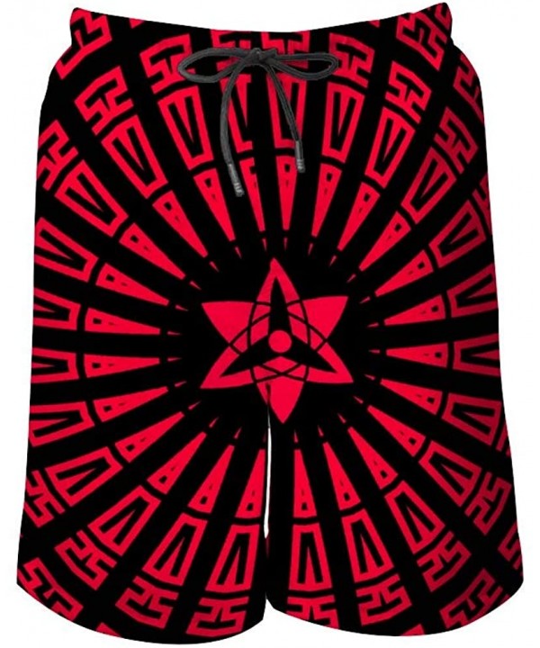 Naruto Shippuuden Tsunade Cool Swim Trunks Quick Dry Casual Hawaiian Mesh Lining Beach Board Shorts with Pockets - Narut6 - C...