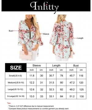 Womens Floral Print Summer Kimono Cardigans Sheer Chiffon Loose Beach Cover Up Tops - Green - C418QKOYW6W $23.57-Cover-Ups