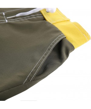 Women Board Shorts Swimwear Trunks Sports Quick Dry Swim Bottom with Inner Liner - Army Green - CG18TNOUHLU $20.05-Tankinis