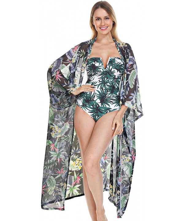 Cover ups for Swimwear Women Bathing Suit Cover ups Women Cardigan Beach Blouses Kimono Long Bikini Cover Up Bbcl - CG1947MZW...