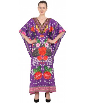 Kaftan Dress - Caftans for Women Women's Caftans Suiting Teens to Adult Women in Regular to Plus Size 144 purple - CD1966HDEX...