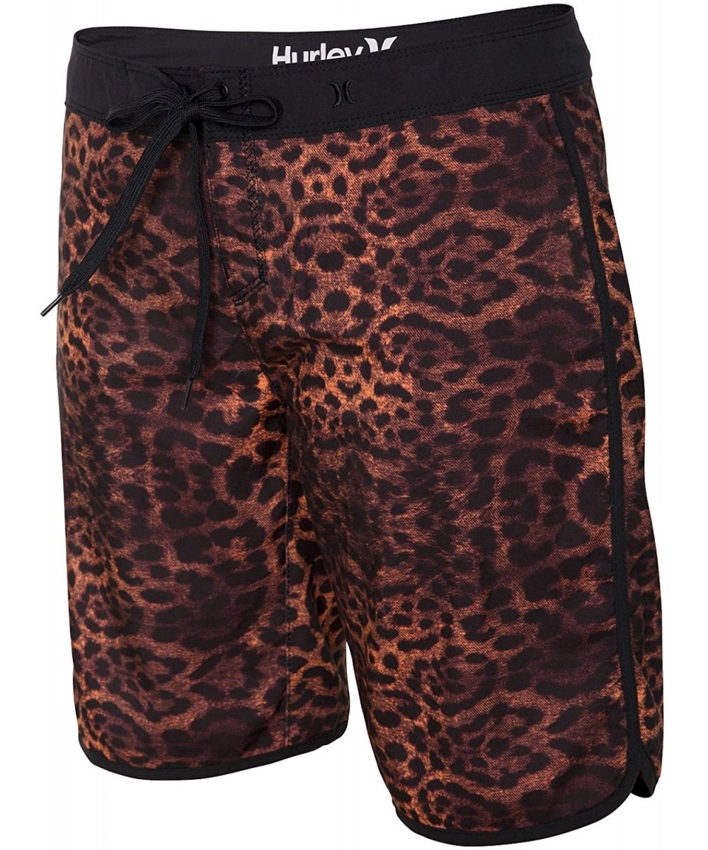 Supersuede Printed 9in Beachrider Board Short - Women's - Total Orange - CK11MV2KZJN $26.62-Board Shorts