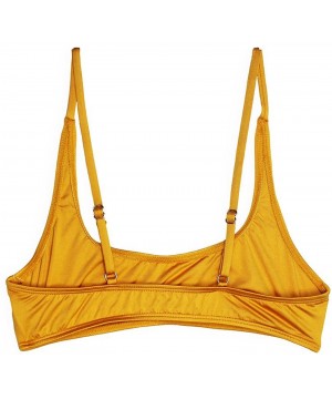 Swimwear Allure Bikini Top - Shimmer Citrine - CT18O9E2QMI $20.57-Tops