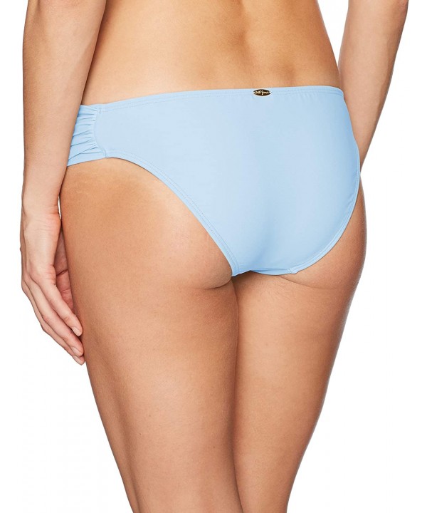 Women's Cosita Buena Scrunch Panty Full Back Bikini Bottom Swimwear - Cielo - CX187IATAZA $23.09-Tankinis