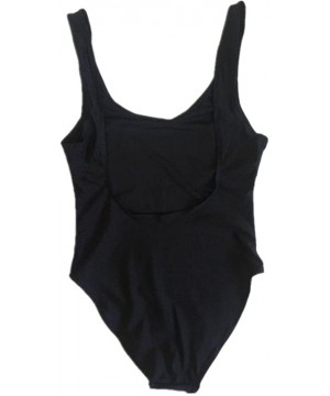 Fuego One Piece Swimsuit/Bodysuit Black Red White S- M- L- XL - Bk-w - CJ18DRL6M6N $23.57-One-Pieces