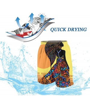 Men's Beach Shorts American Skull in Sunglasses On USA Flag Swim Trunks - Style09 - CR190425L82 $28.26-Board Shorts