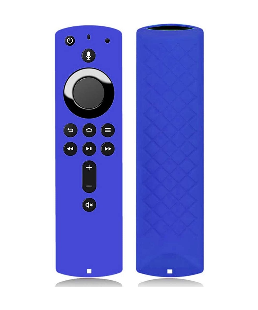 Fire TV Stick 4K TV Stick Remote Silicone Case Non-Slip Protective Cover Skin 5.6inch - Blue - CI18ZLDGDYN $11.40-Tankinis