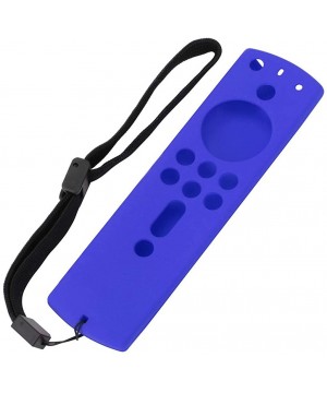 Fire TV Stick 4K TV Stick Remote Silicone Case Non-Slip Protective Cover Skin 5.6inch - Blue - CI18ZLDGDYN $11.40-Tankinis