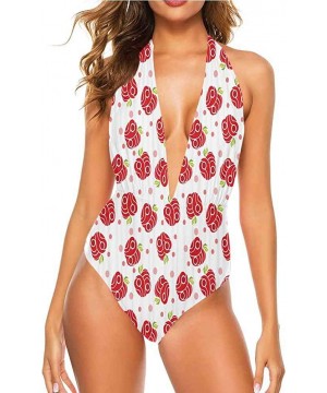 High Cut Bikini Curles Abstract Nature- Unique and Comfortable - Multi 28 - CS19CA67Z45 $44.74-Cover-Ups