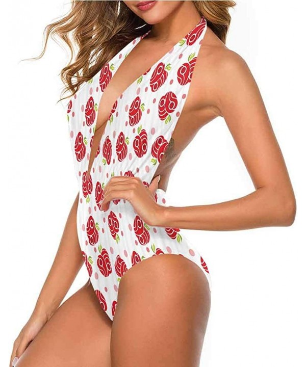 High Cut Bikini Curles Abstract Nature- Unique and Comfortable - Multi 28 - CS19CA67Z45 $44.74-Cover-Ups