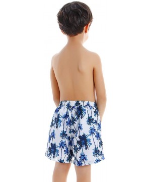 Blue Coconut Trees Family Matching Swimsuit Bikini One Piece Hollow Back Tassels Sunbathing Bodysuit - Boys - CA195XZ99O2 $11...