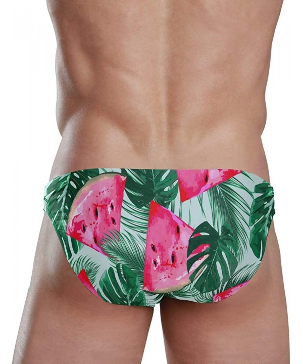 Men Sexy Bikini Swimsuit Swimwear Flowers Plant Briefs S 2031360 - 2031365 - CE196YSCM88 $23.43-Briefs