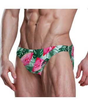 Men Sexy Bikini Swimsuit Swimwear Flowers Plant Briefs S 2031360 - 2031365 - CE196YSCM88 $23.43-Briefs