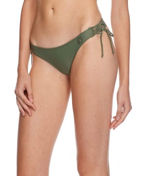 Women's Smoothies Isla Solid Cheeky Coverage Bikini Bottom Swimsuit - Cactus - CR18HW2C2H3 $49.45-Sets