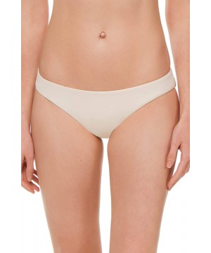 Women's Color Code Hipster Bikini Bottom - Ecru - CT18T5GLLIK $26.93-Bottoms