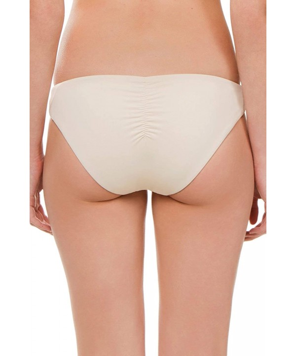 Women's Color Code Hipster Bikini Bottom - Ecru - CT18T5GLLIK $26.93-Bottoms