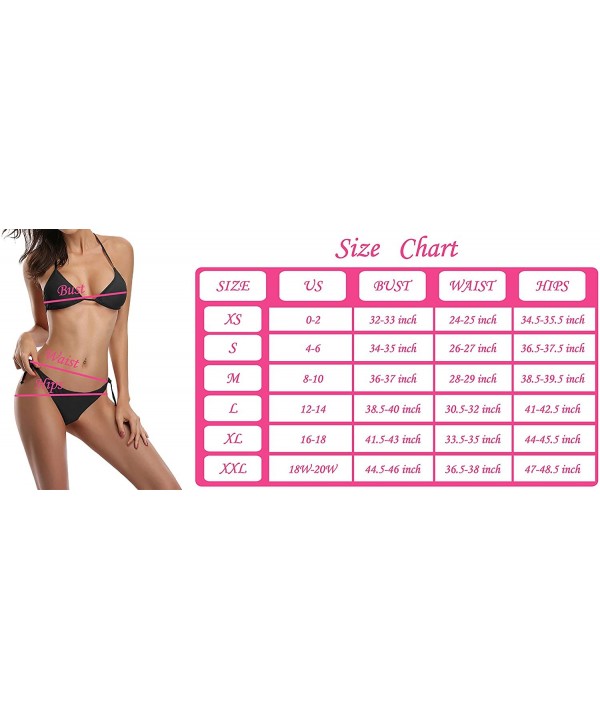 Vintage Zodiac Constellation Bikini Swimsuit Beachwear Bathing Suit for Women Girl - CM18E0GUY4N $20.52-Sets