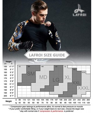 Men's Long Sleeve UPF 50+ Baselayer Skins Performance Fit Compression Rash Guard-CLY02C - Cozy - CL18IK32YXR $19.99-Rash Guards