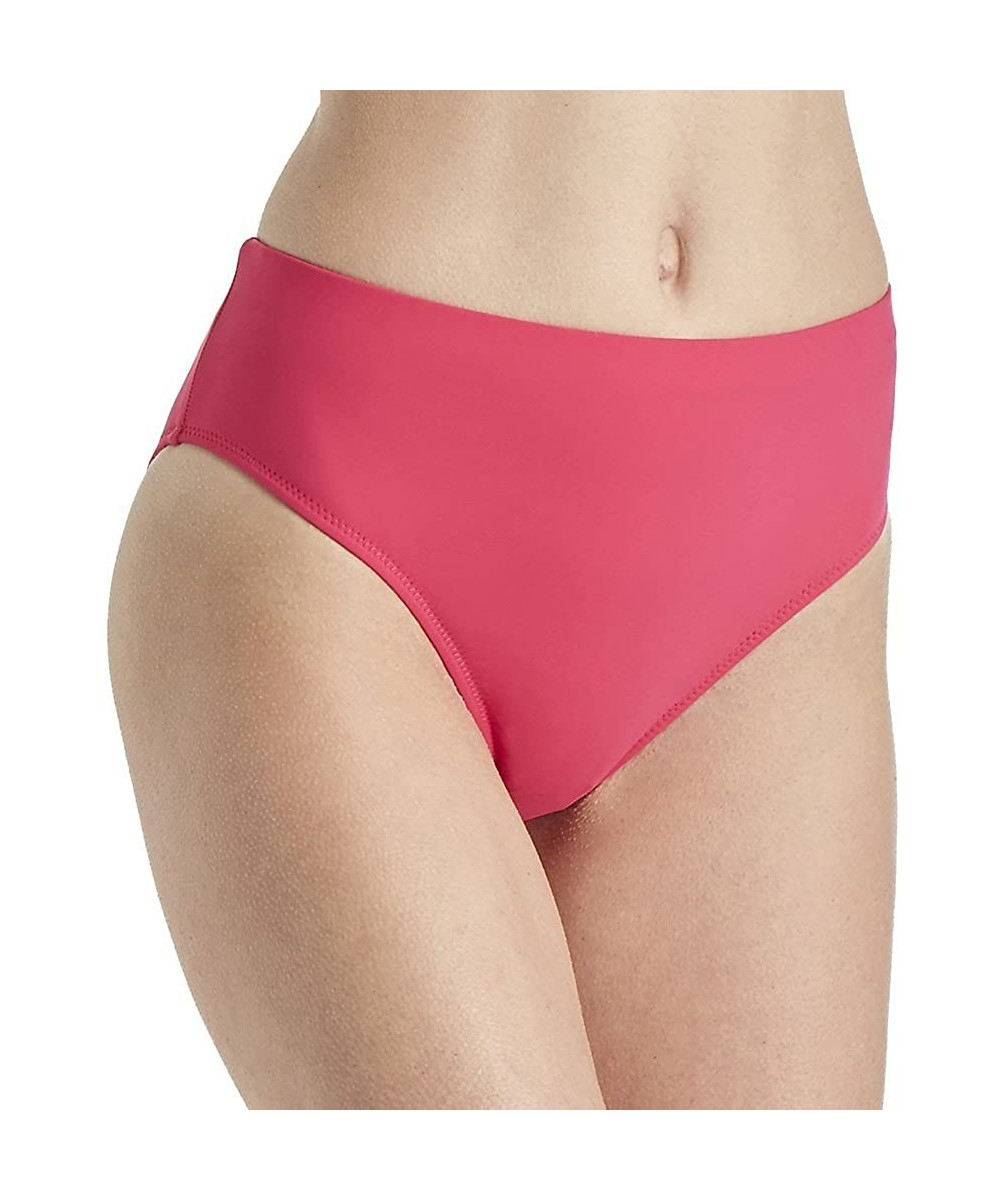 Women's Seamless Basic Swimsuit Bottom - Tutti Frutti Rose - CX12HJQ0ZI1 $18.56-Bottoms