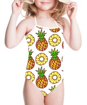 Little Girls One Piece Swimsuit Animal Printed Bathing Suit Surfer Short - X-daisy Fox - C918CXNRUKA $11.83-Sets