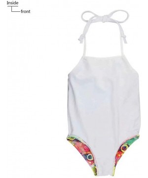 Little Girls One Piece Swimsuit Animal Printed Bathing Suit Surfer Short - X-daisy Fox - C918CXNRUKA $11.83-Sets