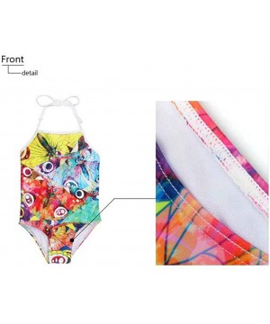 Little Girls One Piece Swimsuit Animal Printed Bathing Suit Surfer Short - X-daisy Fox - C918CXNRUKA $11.83-Sets