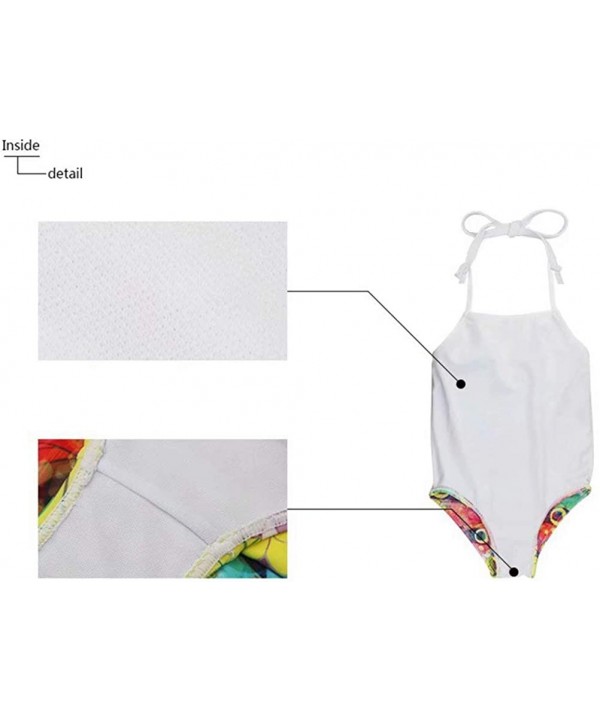 Little Girls One Piece Swimsuit Animal Printed Bathing Suit Surfer Short - X-daisy Fox - C918CXNRUKA $11.83-Sets