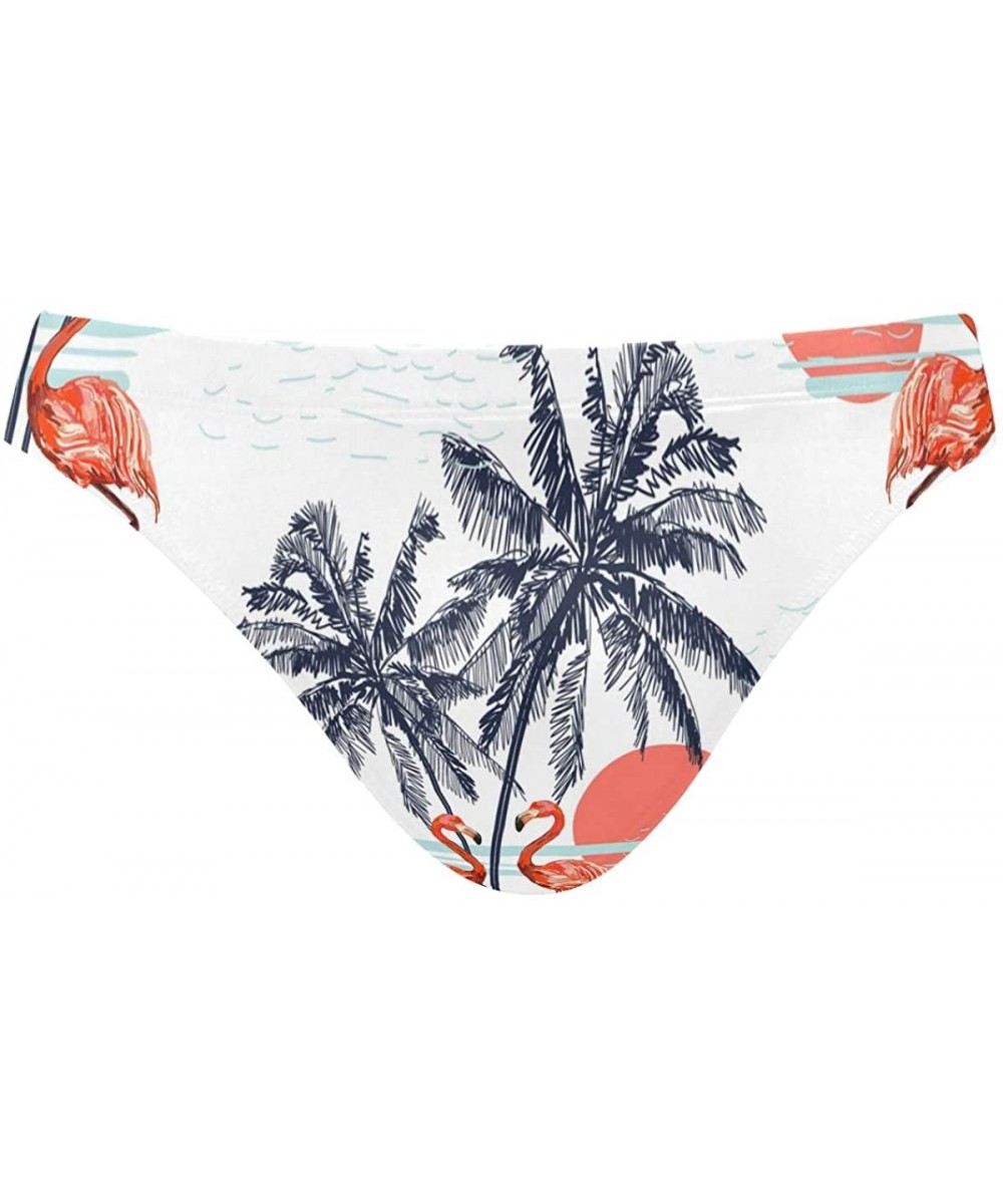 Men Swimsuit Sunflower Butterfly Bikini Briefs Male Sexy Swimwear 2030832 - 2030833 - CK18WQC25HS $23.51-Racing