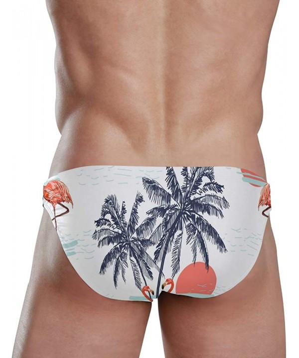 Men Swimsuit Sunflower Butterfly Bikini Briefs Male Sexy Swimwear 2030832 - 2030833 - CK18WQC25HS $23.51-Racing