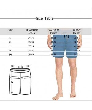 Custom Girlfriend Face Men's Swim Shorts Personalized Casual Trunks - Image8 - C01998W57NH $29.15-Trunks