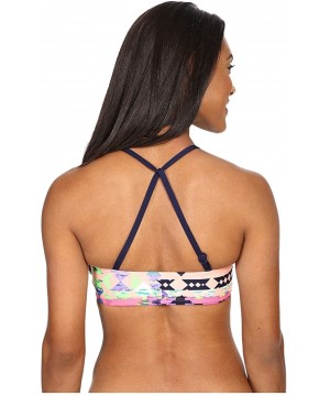 Women's Boca Chica Reef Knot Bikini Top - Coral - CN1110BMQ0R $20.64-Racing