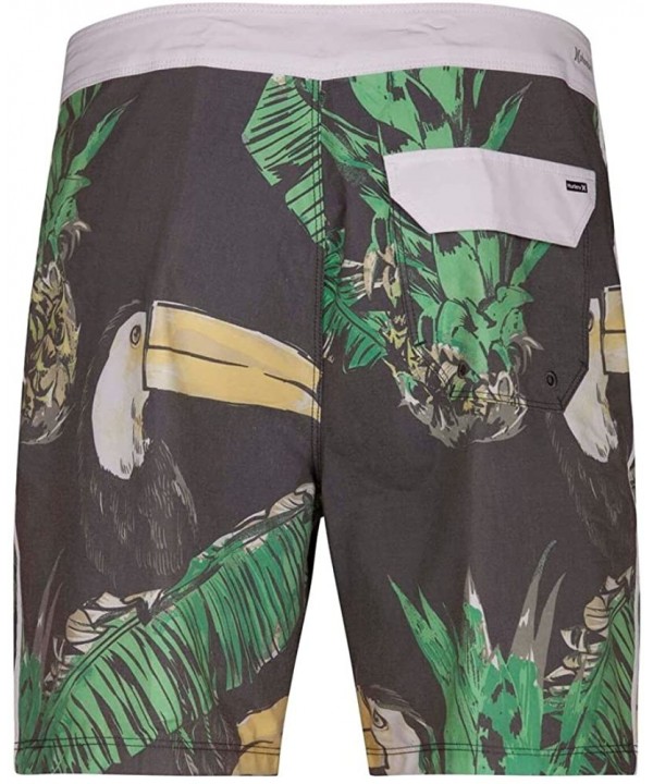 Toucan Foot Boardshorts - Black - C01808DIOUY $52.36-Board Shorts