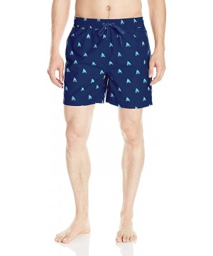 Men's Riviera Swim Trunks - Regatta Navy - C818CCEIK0Z $15.64-Trunks