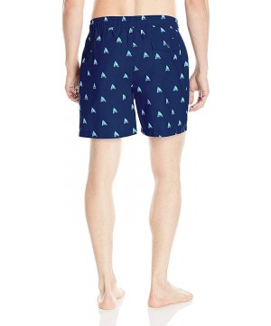 Men's Riviera Swim Trunks - Regatta Navy - C818CCEIK0Z $15.64-Trunks