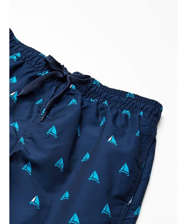 Men's Riviera Swim Trunks - Regatta Navy - C818CCEIK0Z $15.64-Trunks