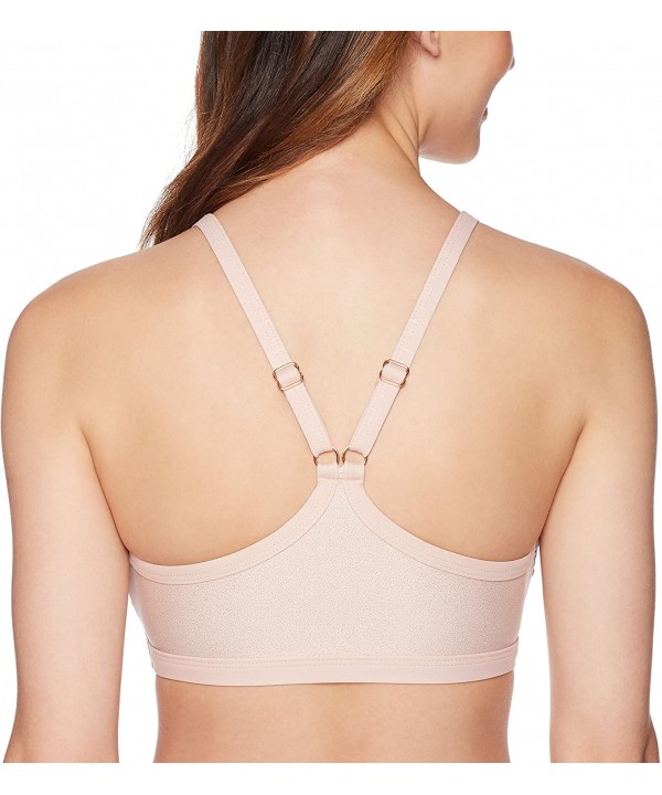 Women's Feeling Fine Ambiton Sport Bra Bikini Top - Blush - CL185LXTZTC $26.16-Tops