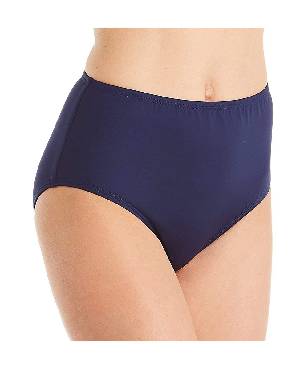 Women's Solids Tummy Control Swim Brief 20012 - Mare - CG194HQ3ALU $32.56-Bottoms