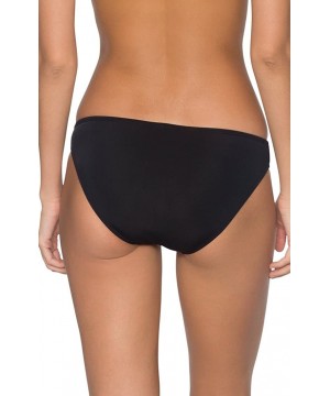 Women's Low-Rise Bikini Bottom - Black - CT127MV5VVJ $26.87-Tankinis