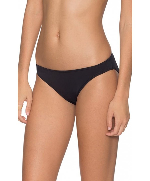 Women's Low-Rise Bikini Bottom - Black - CT127MV5VVJ $26.87-Tankinis