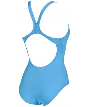 Womens Madison Swim Pro Back MaxLife One Piece Swimsuit - Turquoise - CD18OC9D8LI $27.50-Racing