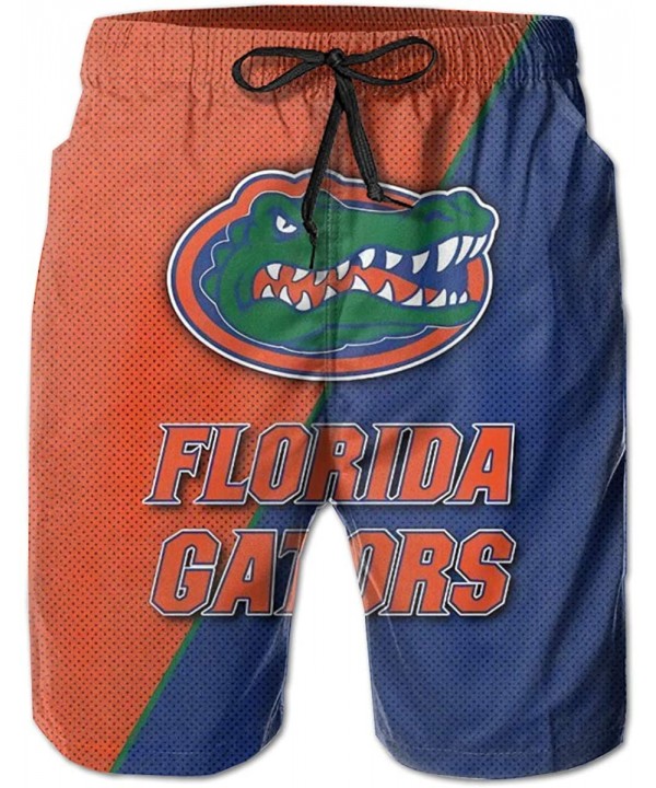 Men's Quick Dry Swim Shorts with Mesh Lining Swimwear Bathing Suits Leisure Shorts - Florida Gators-23 - CV19CDKRIWU $35.50-B...