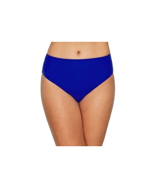 Women's Seamless Basic Swimsuit Bottom - Splash Sapphire - CF18NWU6509 $28.90-Bottoms