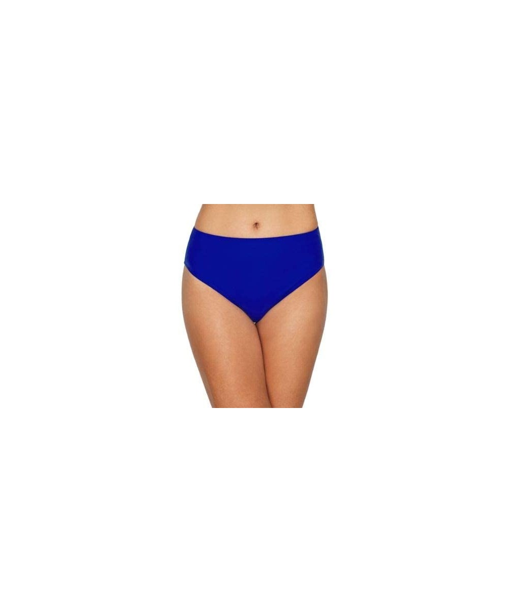 Women's Seamless Basic Swimsuit Bottom - Splash Sapphire - CF18NWU6509 $28.90-Bottoms