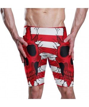 Wolf Animal Men Jammer Swimsuit Athletic Pretty Pattern S 2040001 - 2040010 - CV193ITQ4TT $33.04-Racing