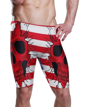 Wolf Animal Men Jammer Swimsuit Athletic Pretty Pattern S 2040001 - 2040010 - CV193ITQ4TT $33.04-Racing