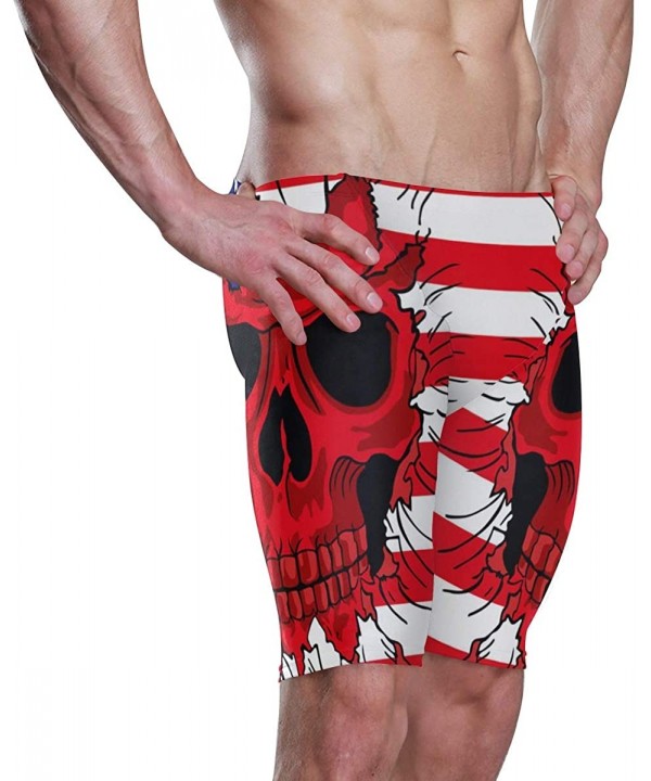 Wolf Animal Men Jammer Swimsuit Athletic Pretty Pattern S 2040001 - 2040010 - CV193ITQ4TT $33.04-Racing