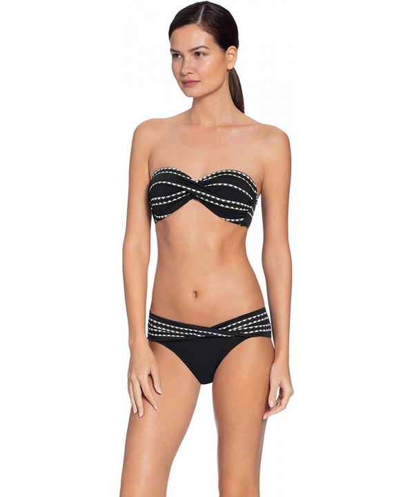 Women's Naomi Twist Bikini Bottom - CA18NYRNU20 $55.66-Bottoms